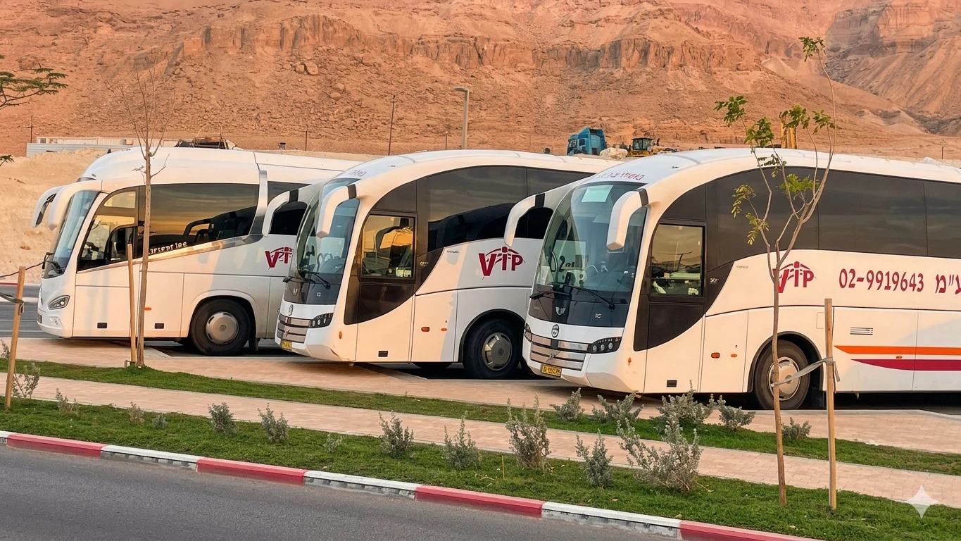 אוטובוסים של מובילי ב.מ בים המלח